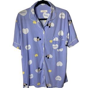 Mickey Mouse Pajama Top Woman’s Size XXL